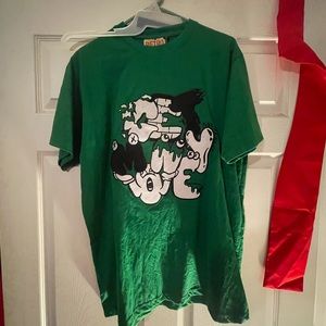 Retro love get money graphic tee/ Large